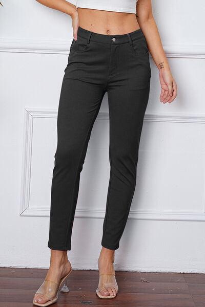 Pantalon StretchyStitch de Basic Bae