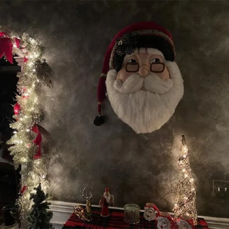 Wooden Santa's House Number Wall Decoration - Enfance-Heureuse