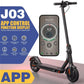 Trottinette électrique puissante à gros pneus, contrôlée par application, intelligente