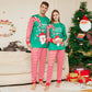 New Cartoon Santa Claus Letter Printing Parent-child Christmas Pajamas Home Wear Suit - Enfance-Heureuse