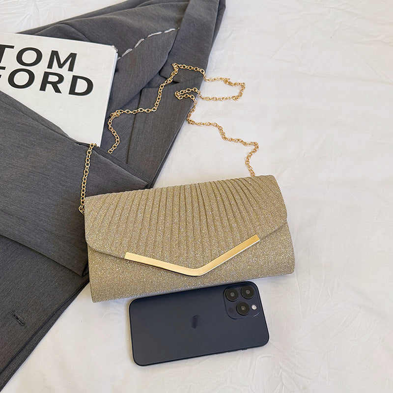 Women's Fashion For Evening Dinner Chain Crossbody Bag - Enfance-Heureuse