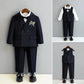 Boys' Spring And Autumn Suit Vest Set - Enfance-Heureuse