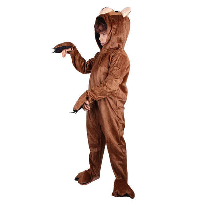Children's Animal Brown Bear Modeling Costume Props - Enfance-Heureuse