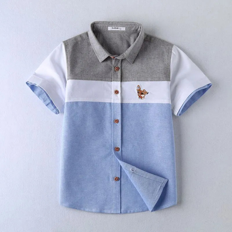 Big Children's Clothes In Autumn Polyester Cotton Tops - Enfance-Heureuse