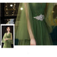 Green Wedding Dress Guzheng Art Examination Solo - Enfance-Heureuse