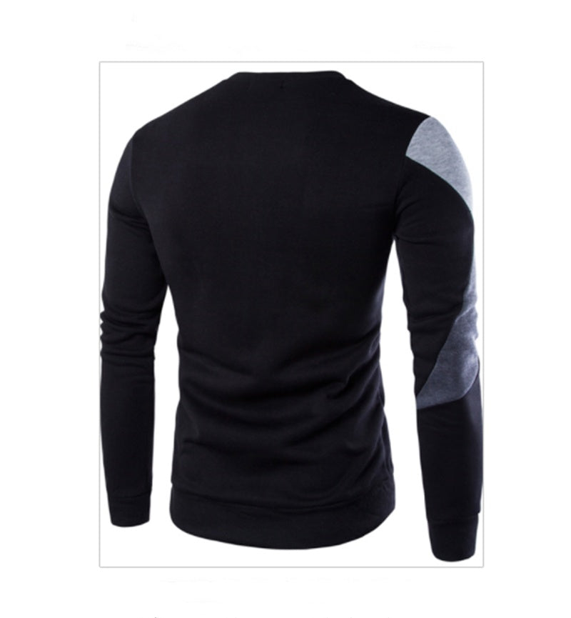 Sweaters Men New Fashion Printed Casual O-Neck Slim Cotton Knitted Mens Sweaters Pullovers Men Brand Clothing - Enfance-Heureuse