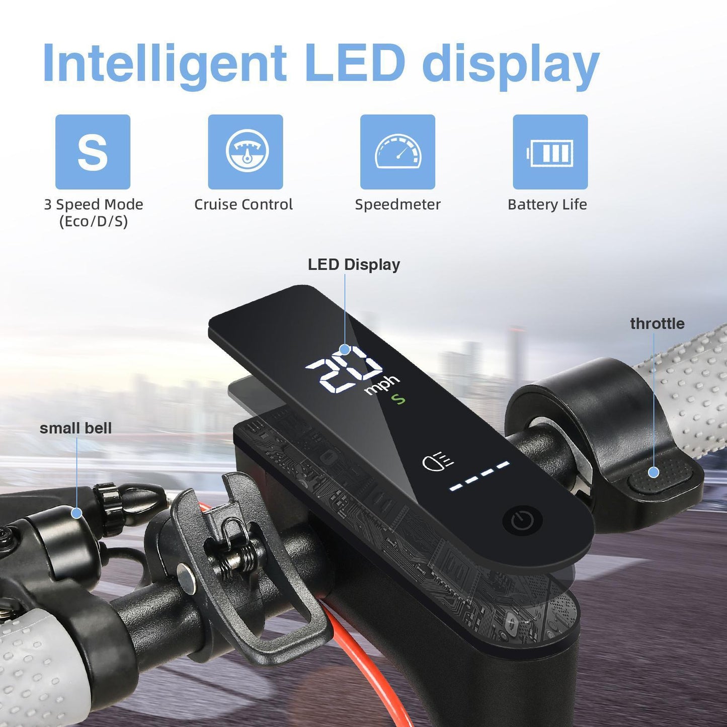 Hot Sale 8.5 Inch Tire Dual Wheel 350w 10.4A Battery Powerful Electric Scooter - Enfance-Heureuse