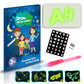 Educational Toy Drawing Pad 3D Magic 8 Light Effects Puzzle Board Sketchpad - Enfance-Heureuse