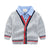 Baby fake two-piece sweater boy knitting - Enfance-Heureuse