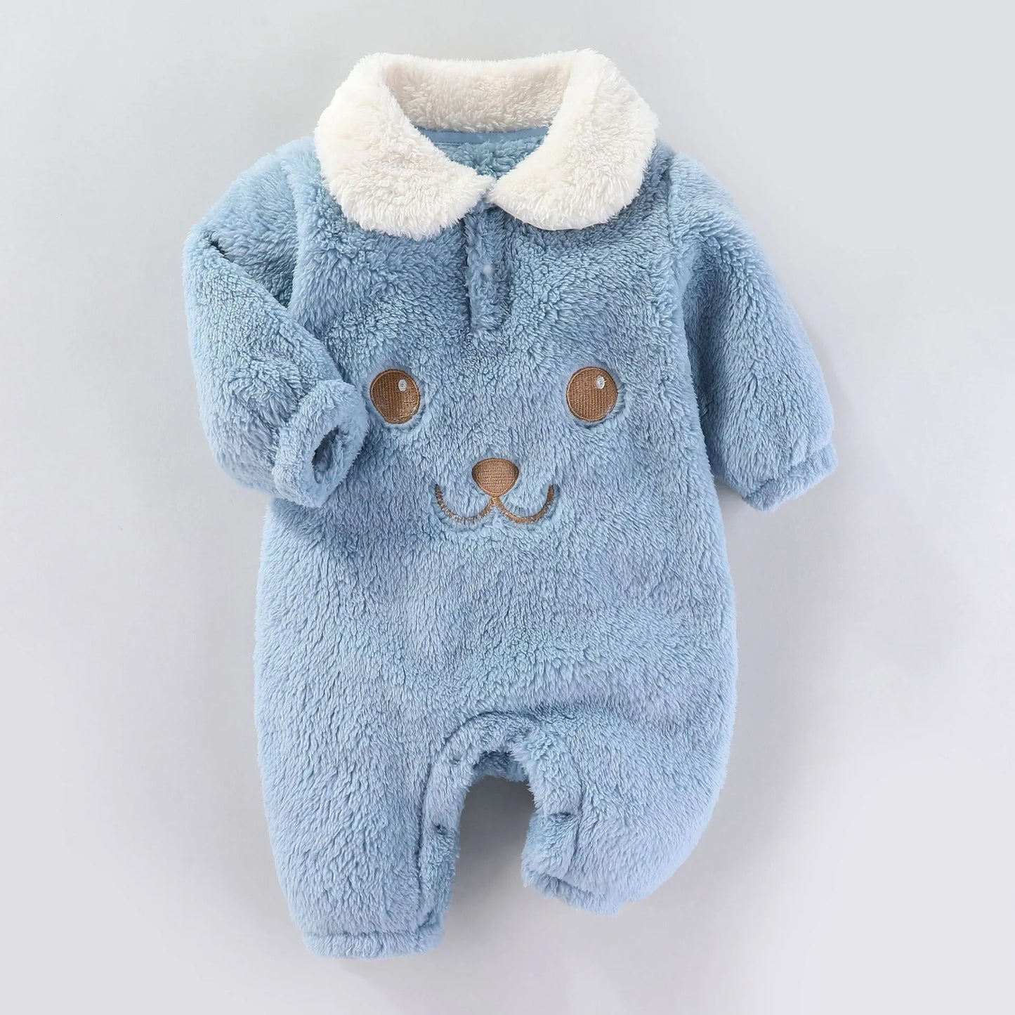 Keep Baby Warm Long Woollen Trousers Jumpsuit - Enfance-Heureuse