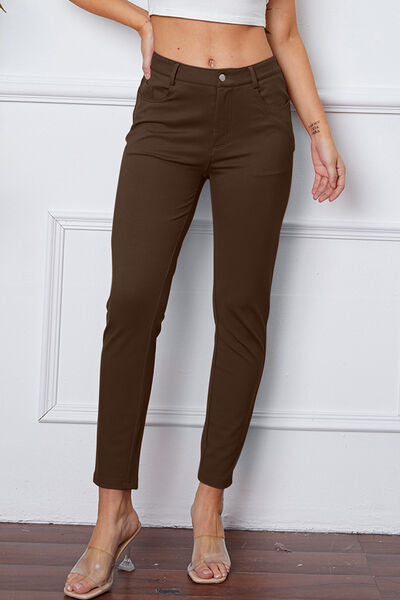 Pantalon StretchyStitch de Basic Bae