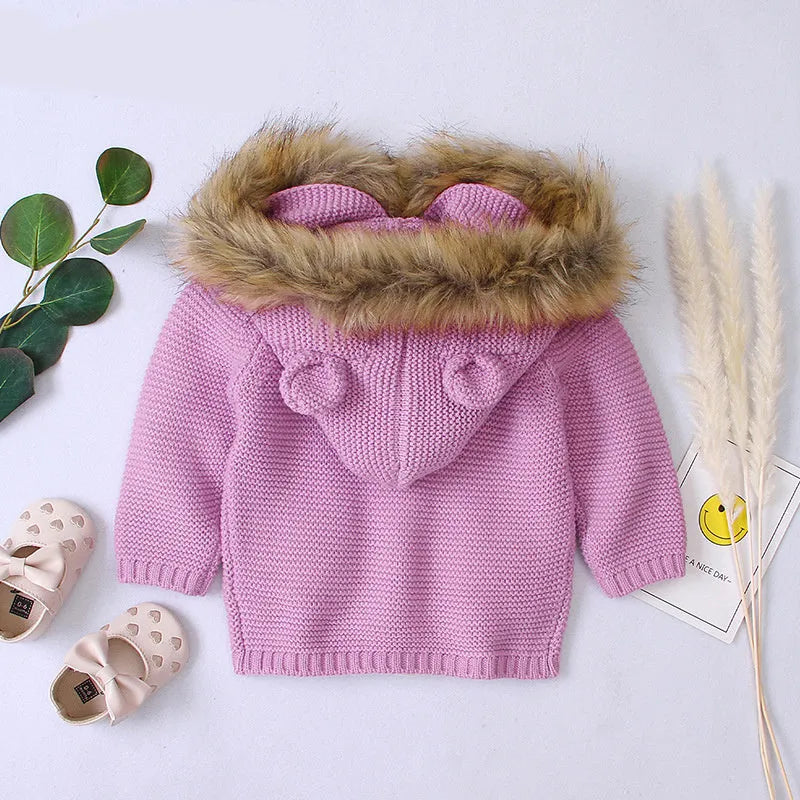 Children's warm sweater - Enfance-Heureuse