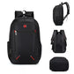 Mens Black Large Backpack Rucksack - Outdoor Sport Work School Travel Hiking Bag - Enfance-Heureuse