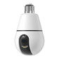 AI Detection 360 Degree HD 3MP CCTV Video Light Bulb E27 IP Wireless Mini Security Hidden Wifi Camera
