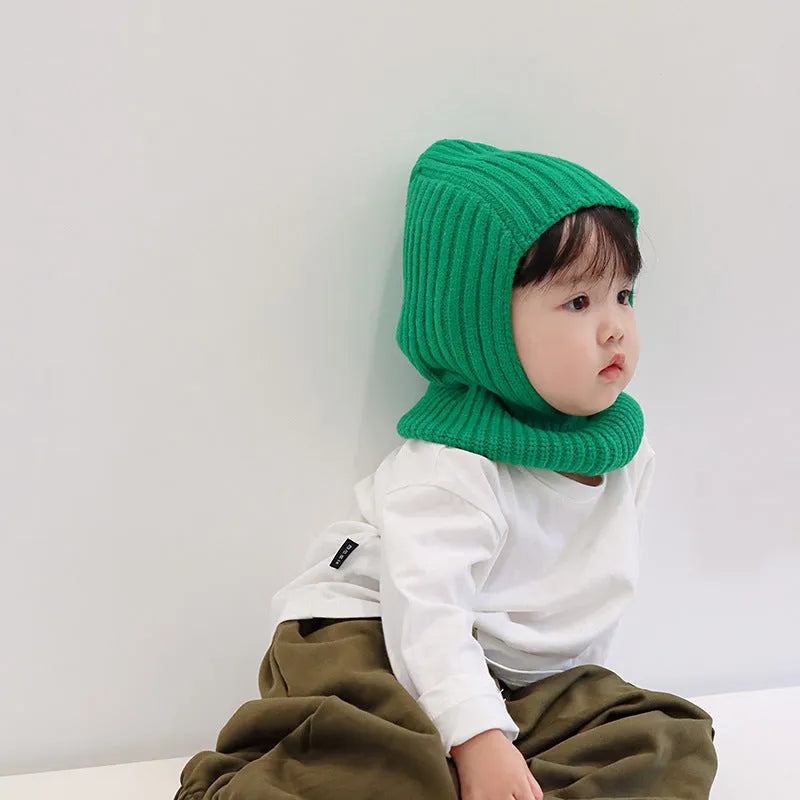 Children's Woolen Cap Autumn And Winter - Enfance-Heureuse