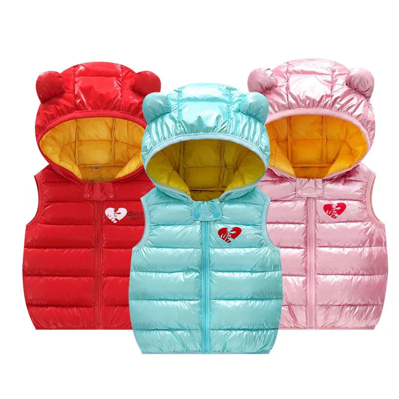 Gilet sans manches pour enfants, - Enfance-Heureuse