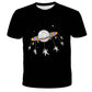 T-shirt astronaute à impression numérique