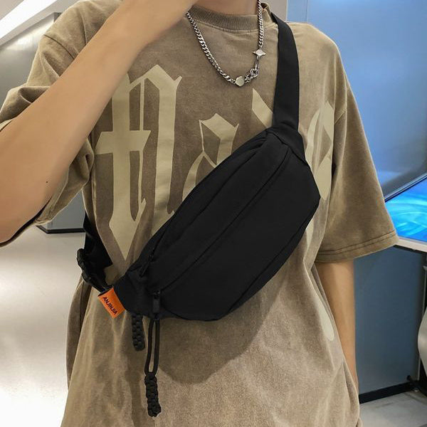 Men Women Sports Chest Bags All-matching Casual Simplicity Crossbody Bag - Enfance-Heureuse