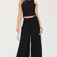 Basic Bae Full Size Ribbed Tank and Wide Leg Pants Set - Enfance-Heureuse