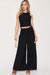 Basic Bae Full Size Ribbed Tank and Wide Leg Pants Set - Enfance-Heureuse