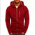 Men's Casual Zipper Hooded Sweater Solid Color Sports Fitness Jackets Cardigan - Enfance-Heureuse