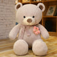 Teddy Bear Doll Big Bear Plush Toy Flower BEBEAR Ragdoll Doll - Enfance-Heureuse