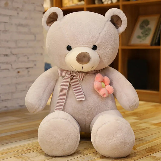 Teddy Bear Doll Big Bear Plush Toy Flower BEBEAR Ragdoll Doll - Enfance-Heureuse
