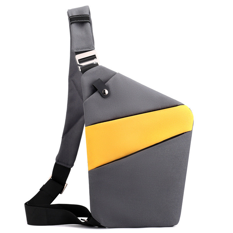 Canvas Chest Bags For Men And Women Across One Shoulder - Enfance-Heureuse