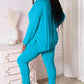 Basic Bae Full Size V-Neck Soft Rayon Long Sleeve Top and Pants Lounge Set - Enfance-Heureuse
