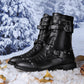 Middle Tube Leather Boots Ceremonial Motorcycle Men's Martin Performance - Enfance-Heureuse