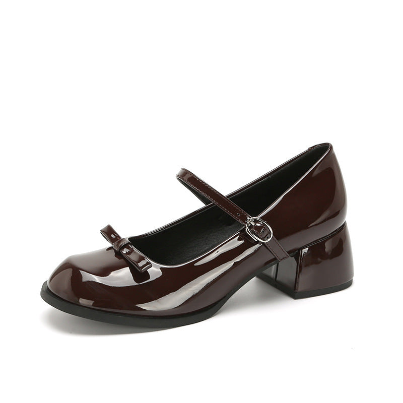 French Mary Jane Shoes Women - Enfance-Heureuse