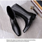 Men's Pointed Toe Business High-top Leather Boots - Enfance-Heureuse