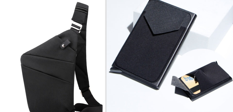 Canvas Chest Bags For Men And Women Across One Shoulder - Enfance-Heureuse