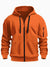 Zipper Hooded Sweatshirt Men's Sports Casual Cardigan Coat