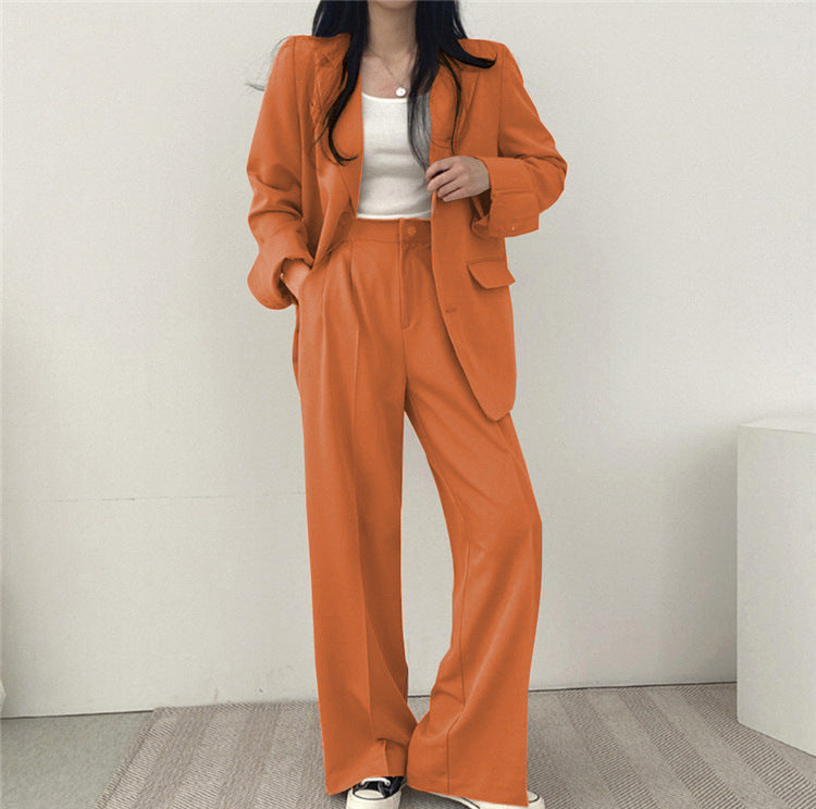 Korean Style Casual Suit Set Women - Enfance-Heureuse