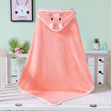Coral Fleece Baby Bath Towel Bathrobe - Enfance-Heureuse