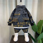 Boys Suit Spring And Autumn New Children Denim Wear - Enfance-Heureuse