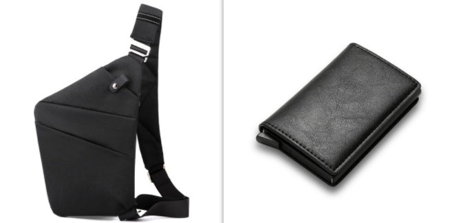 Canvas Chest Bags For Men And Women Across One Shoulder - Enfance-Heureuse