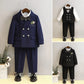 Boys' Spring And Autumn Suit Vest Set - Enfance-Heureuse