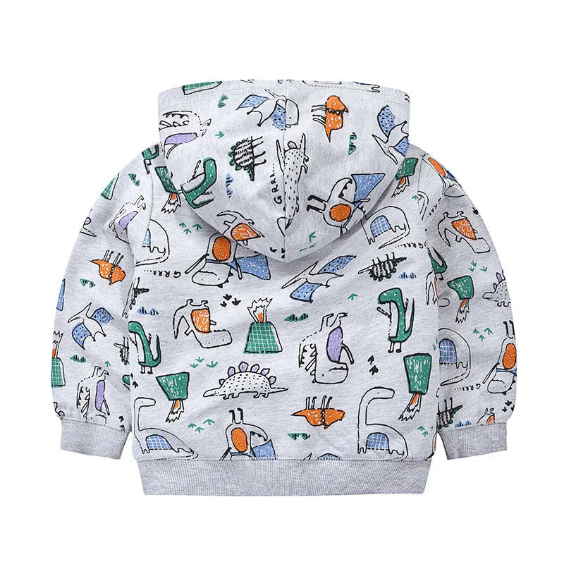 Veste pour enfants Pull pour garçons entièrement imprimé