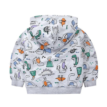 Veste pour enfants Pull pour garçons entièrement imprimé