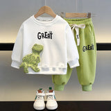 Boys Sweater Suit Clothes Fashionable Children Korean Style - Enfance-Heureuse