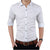 Brand Fashion Male Shirt Long-Sleeves Tops Polka Dot Printing Mens Dress Shirts Slim Men Shirt Plus Size M-5XL FGT