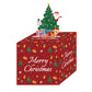 Red Christmas Money Box Christmas Party Decoration - Enfance-Heureuse