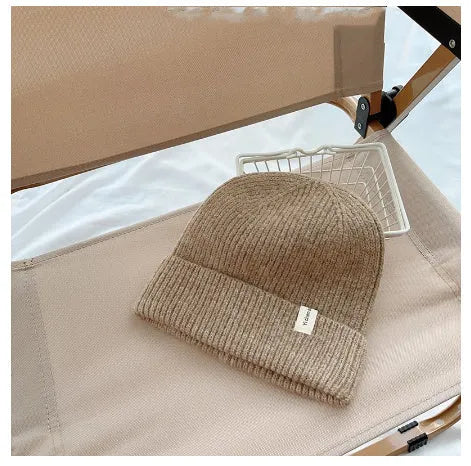 All-matching Children's Knitted Woolen Cap Autumn And Winter Warm - Enfance-Heureuse