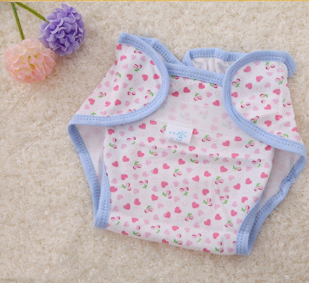 Cotton Cartoon Printed Cloth Diaper Washable Baby Diaper - Enfance-Heureuse