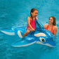Transparent Blue Whale Ride On Water Toys - Enfance-Heureuse