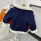Children's Thickened Fleece Wool Top Lamb Wool Coat - Enfance-Heureuse