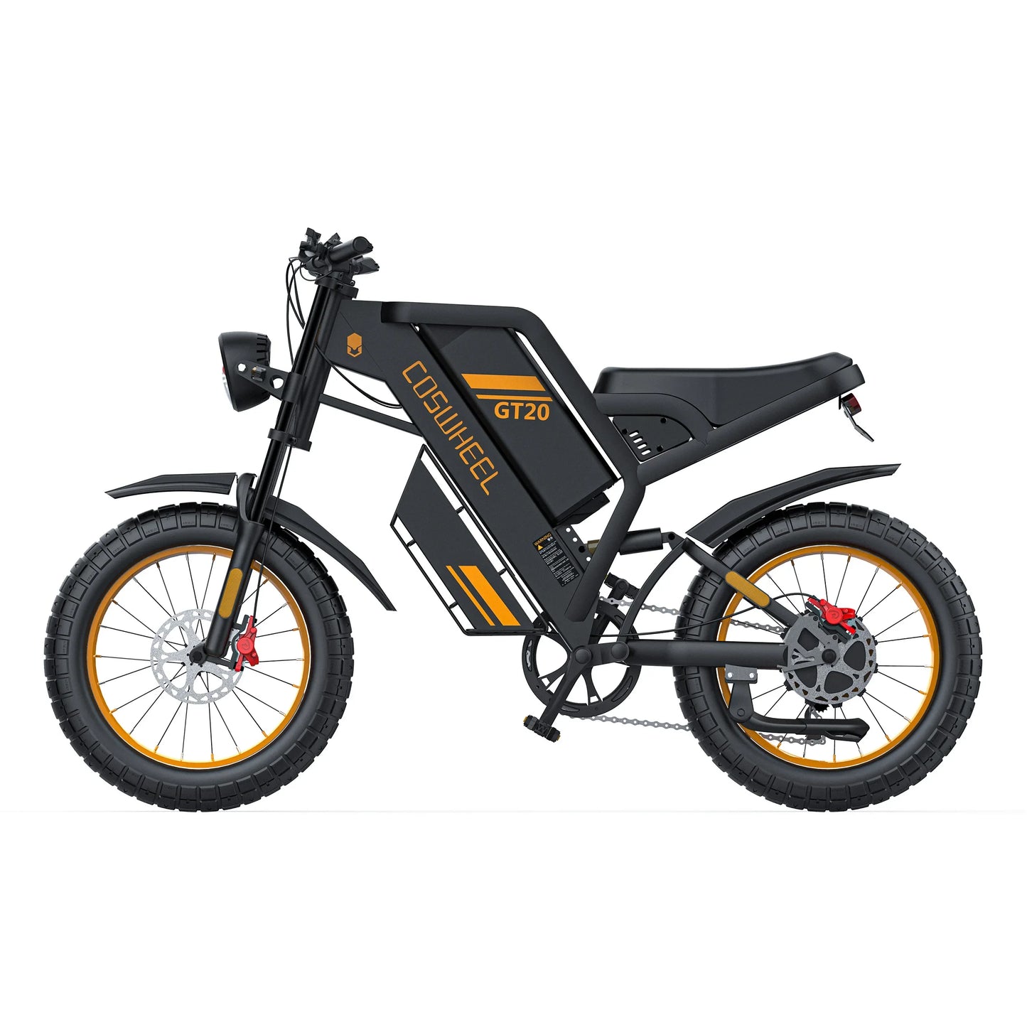 Coswheel Ebike GT20 Vélo électrique pour adulte VTT 20 pouces 48 V Vélo électrique Fatbike Motos pour adultes Drit bike