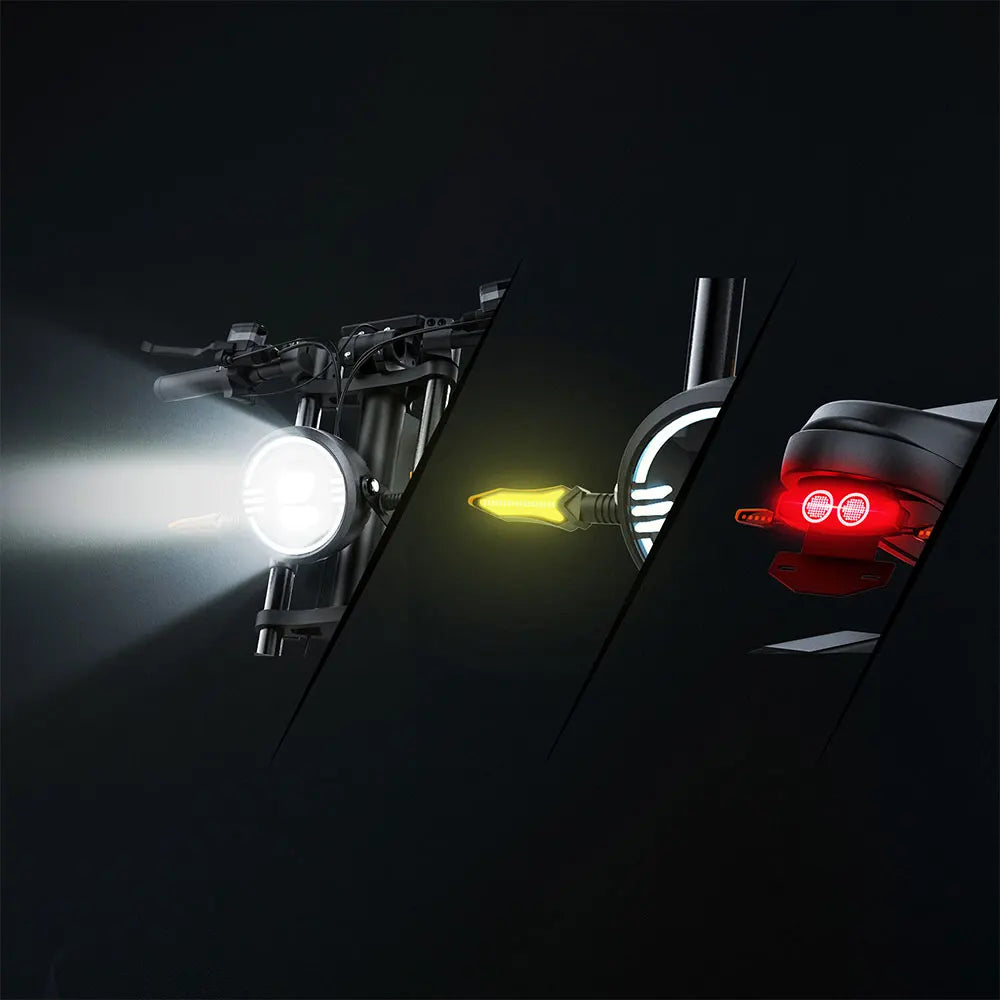 Coswheel Electric bike 3000W GT20 PRO Off Road Electric Motorcycle 48V 40AH Dual Motor Dual Battery Mountain bike Fat Tire Ebike - Enfance-Heureuse